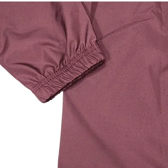 CHARLES RIVER-Jacket-X-SMALL-Men/Women-Wind/Rain-MAROON-Hooded--NWT-Unisex - Picture 9 of 15